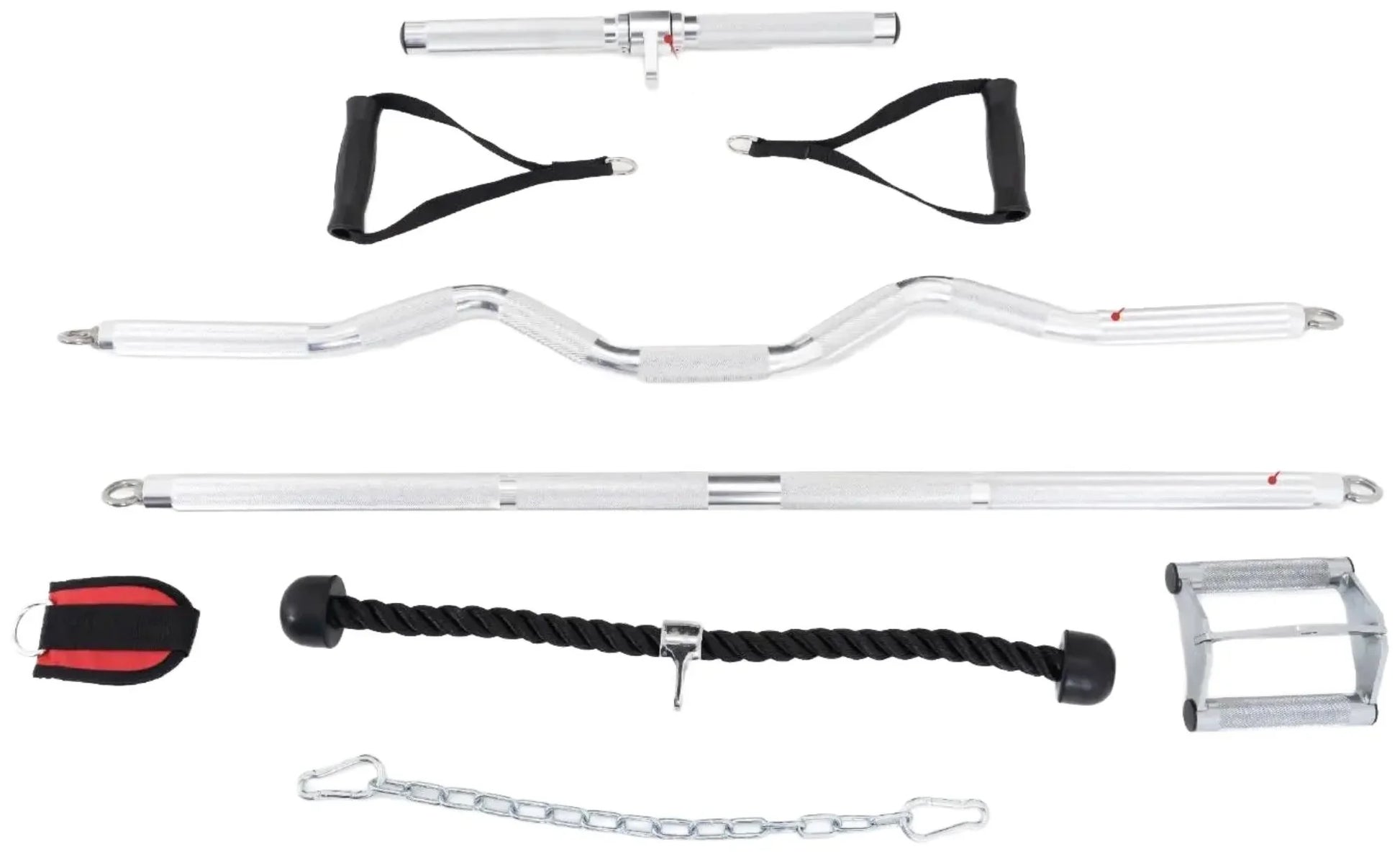 French Fitness Phoenix Dual Cable Cross - Silver (New) Image 4