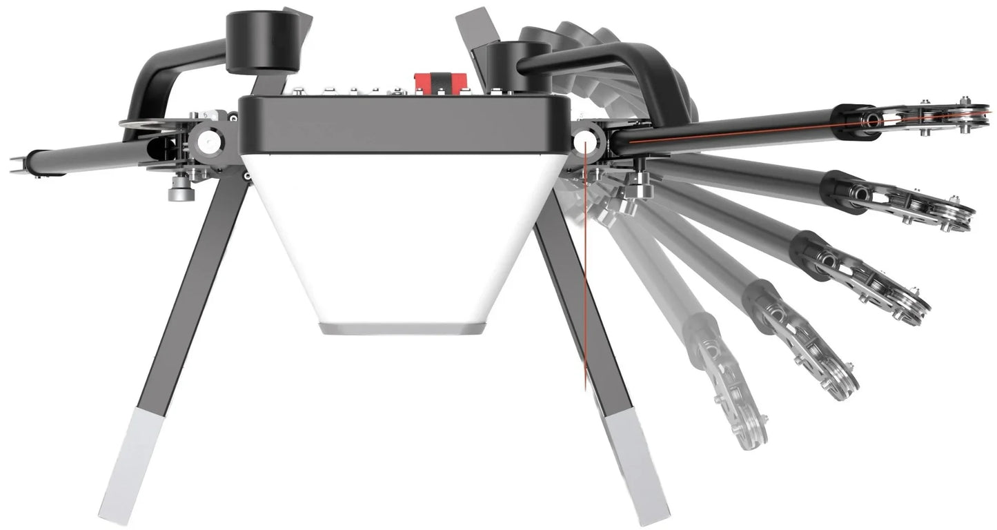 French Fitness Phoenix Dual Cable Cross - Silver (New) Image 6