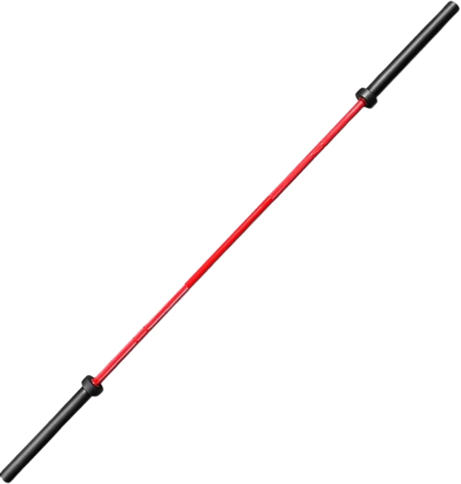 French Fitness Red 7" (86") 45 lb Cerakote Olympic Bar - 1500 lb (New) Image 3