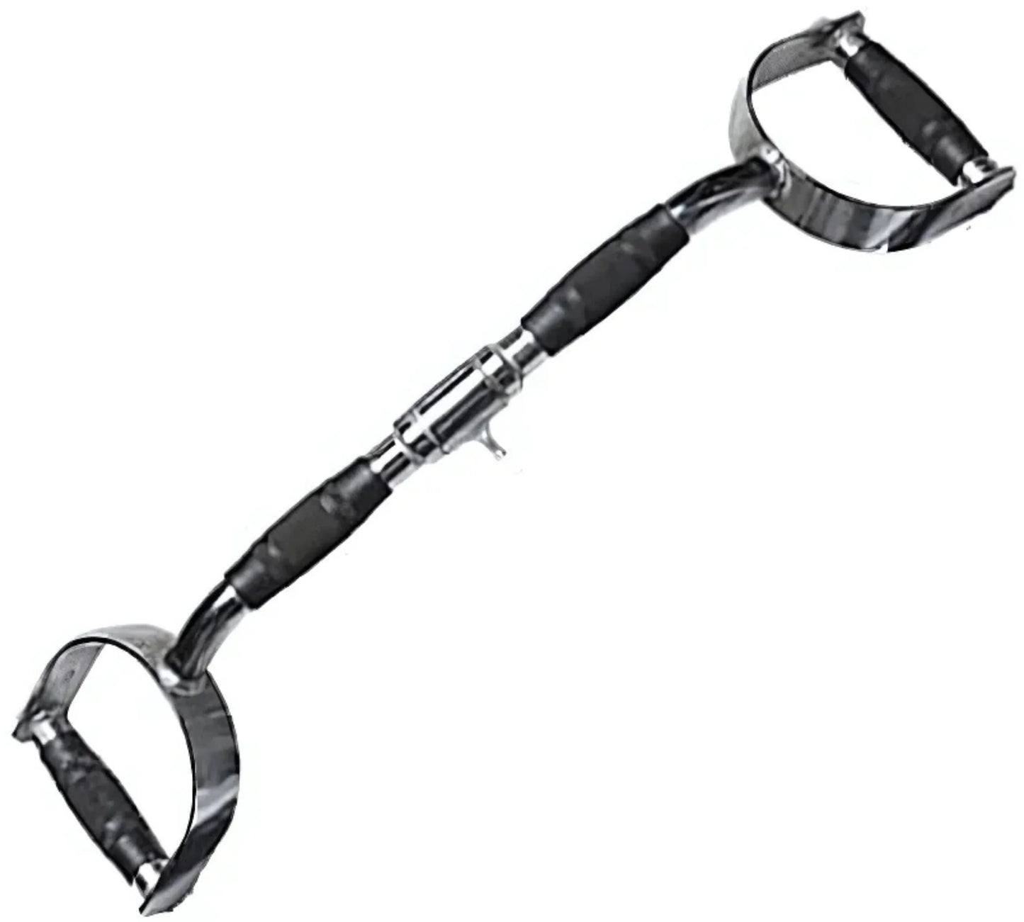 French Fitness - 28" Rubber Grip Pro-Style Lat Bar - Front View