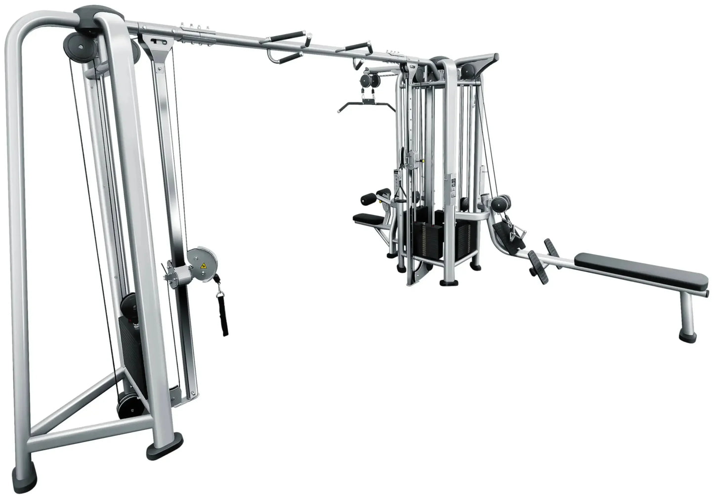 French Fitness FFS Silver 5 Stack Multi Jungle Gym (New)