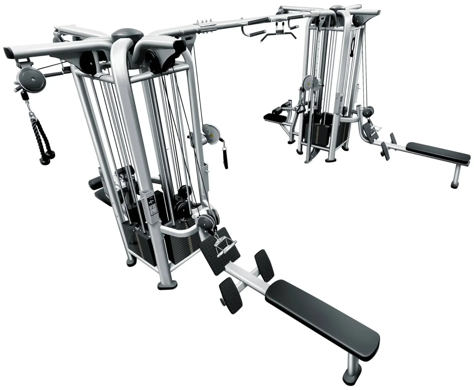 French Fitness FFS Silver 8 Stack Multi Jungle Gym (New) Image 2