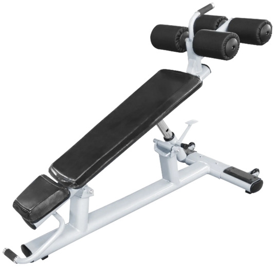 French Fitness FFS Silver Abdominal / Adj Decline Bench (New) Image