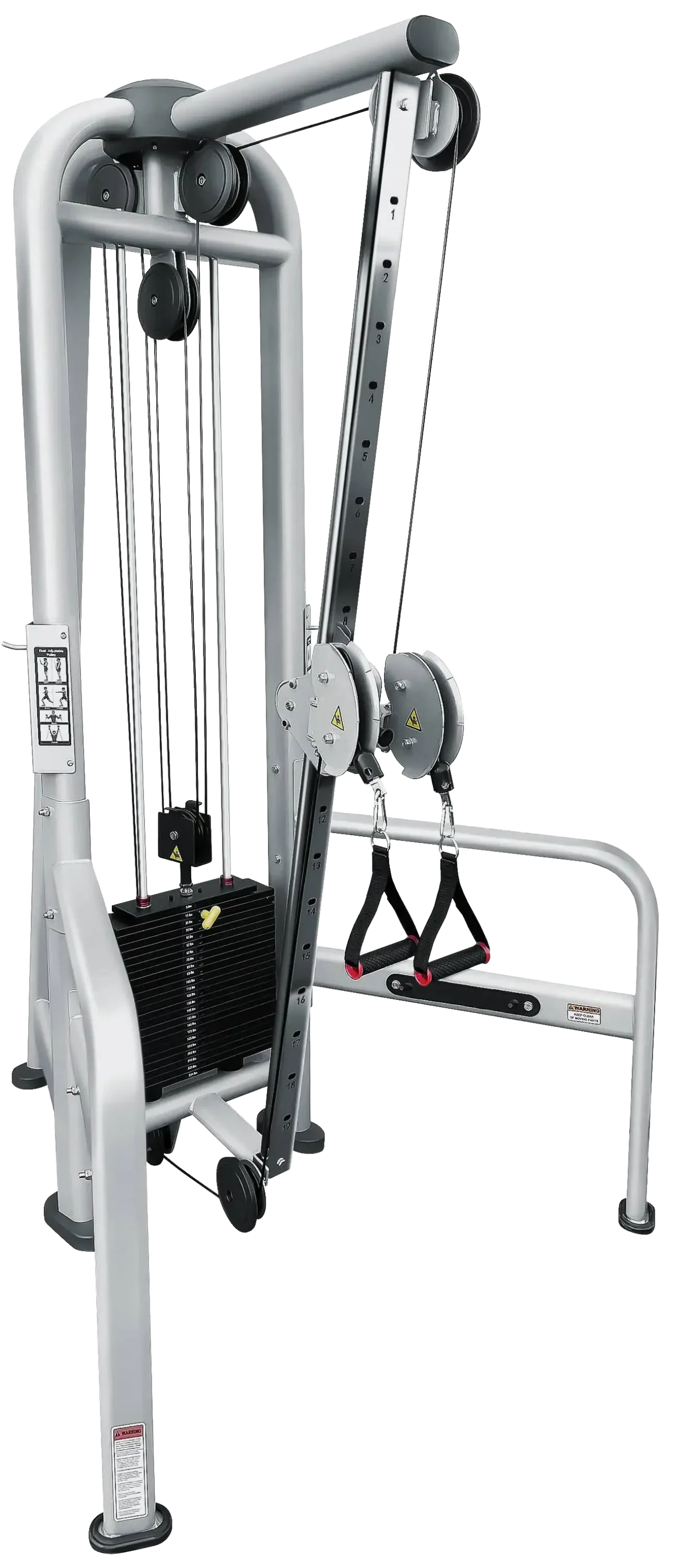 French Fitness FFS Silver Cable Column (New) Image