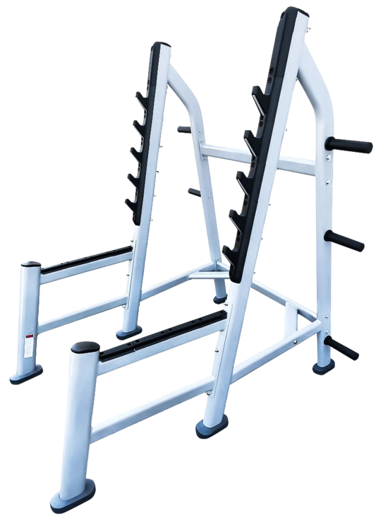 French Fitness FFS Silver Olympic Squat Rack (New) Image