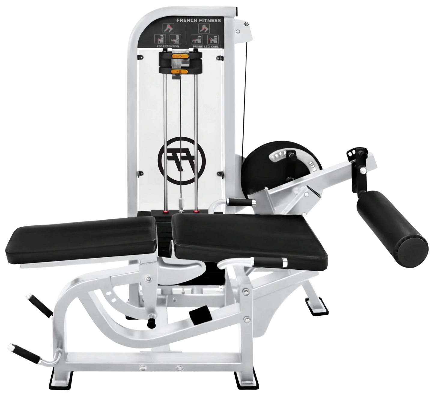 French Fitness Shasta Prone Leg Curl / Leg Extension (New) Image