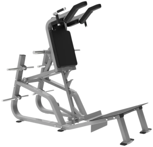 French Fitness FFS Silver Super V-Squat Plate Loaded (New) Image