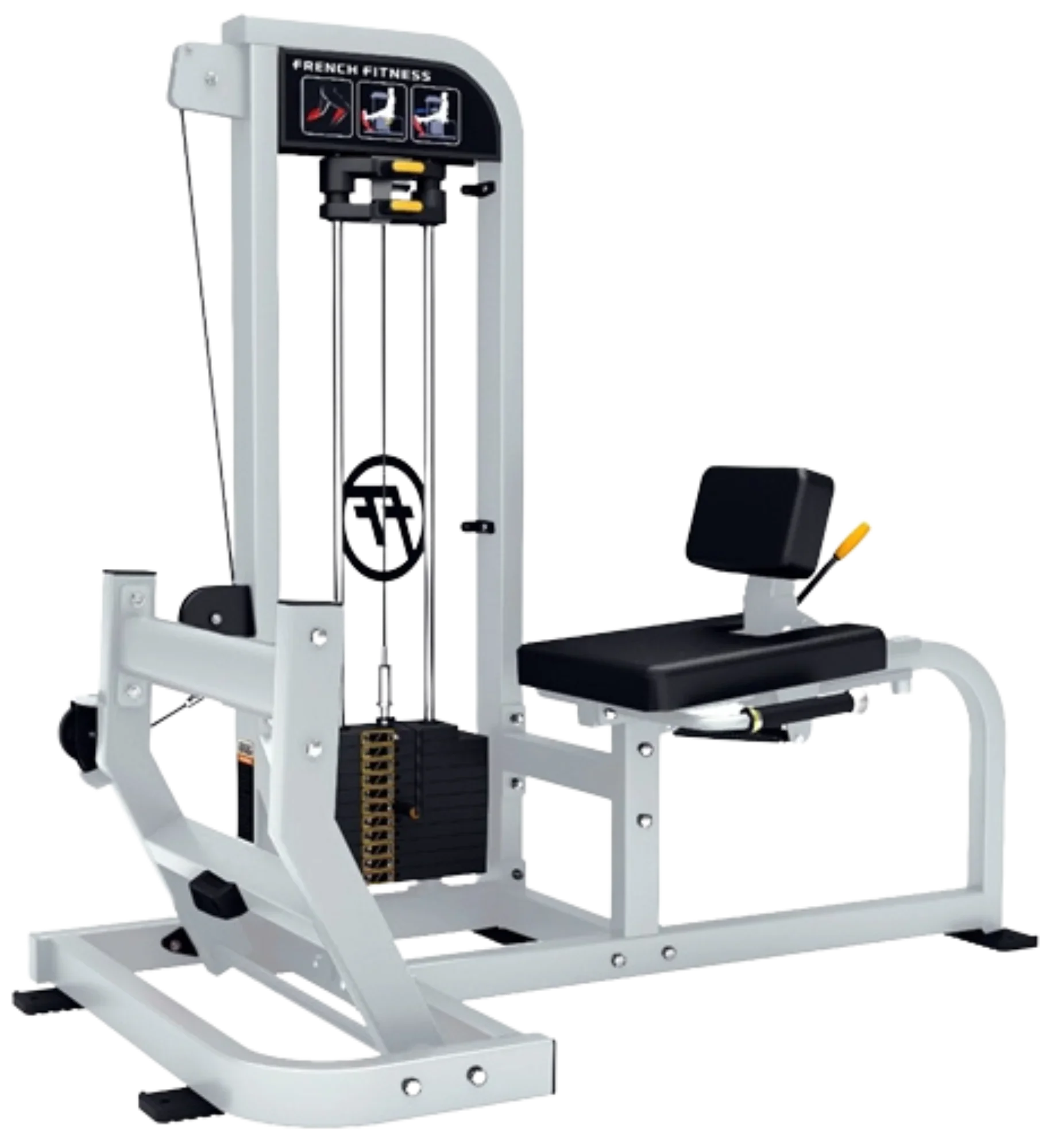 French Fitness Shasta Selectorized Horizontal Calf (New) Image