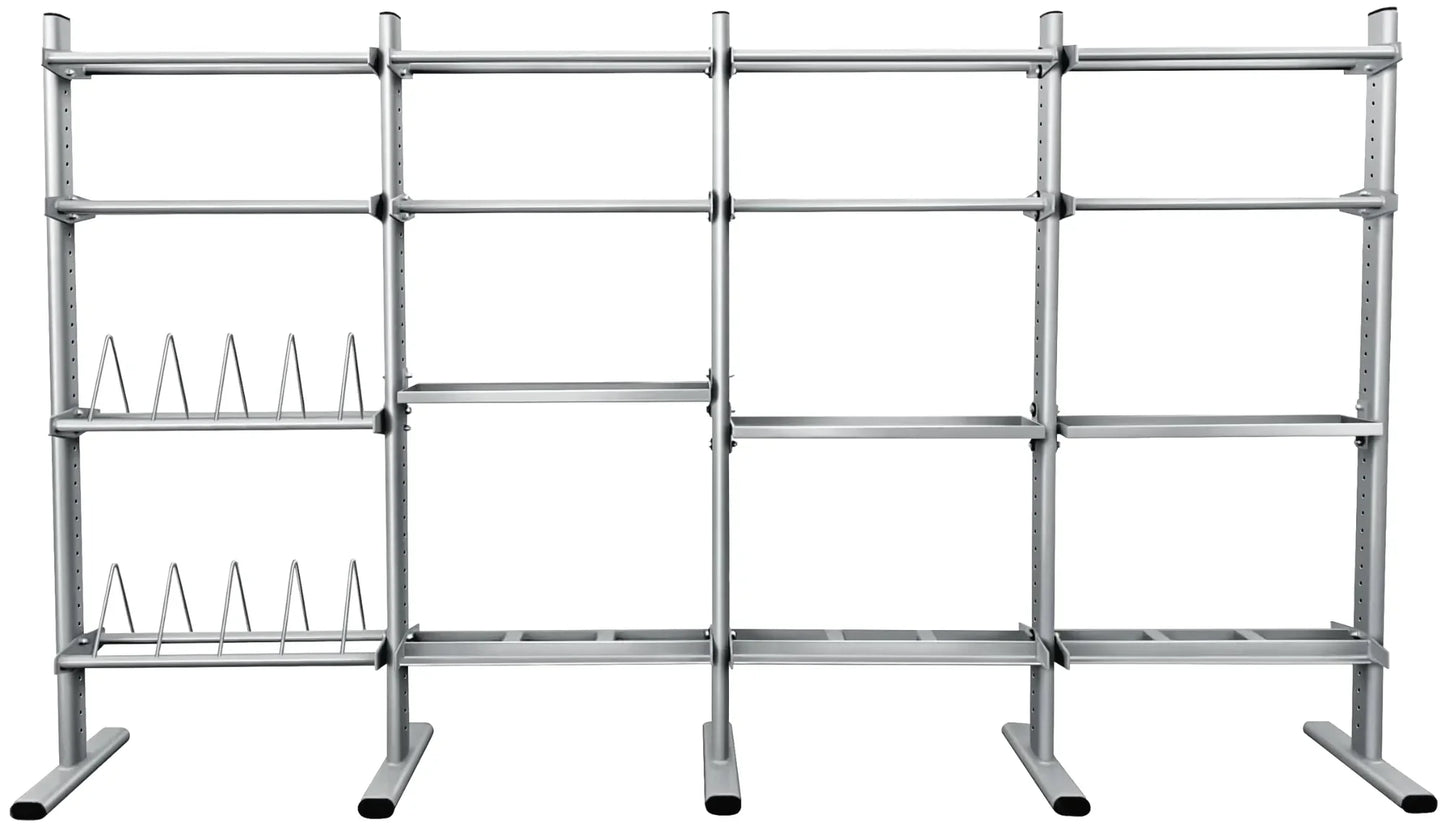 French Fitness FFS Silver Universal Storage Rack System (New) Image 3