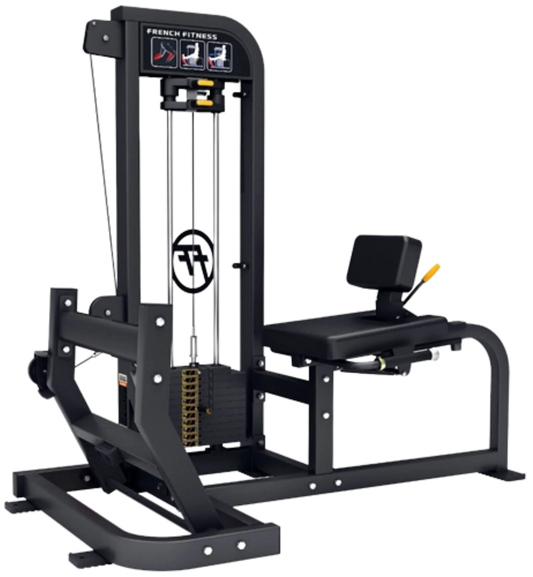 French Fitness Tahoe Selectorized Horizontal Calf (New) Image