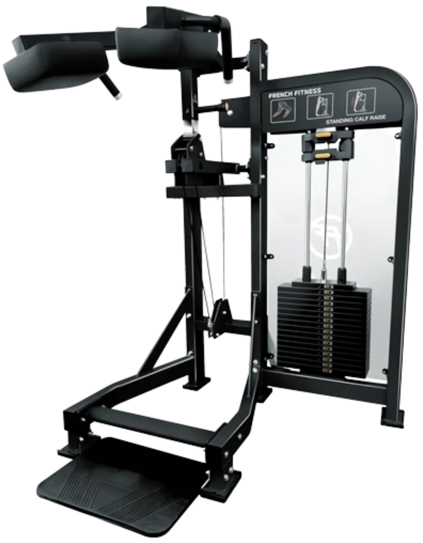 French Fitness Tahoe Selectorized Standing Calf  Raise (New) Image
