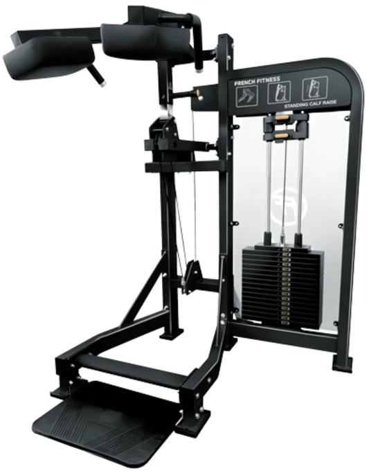 French Fitness Tahoe Selectorized Standing Calf  Raise (New) Image