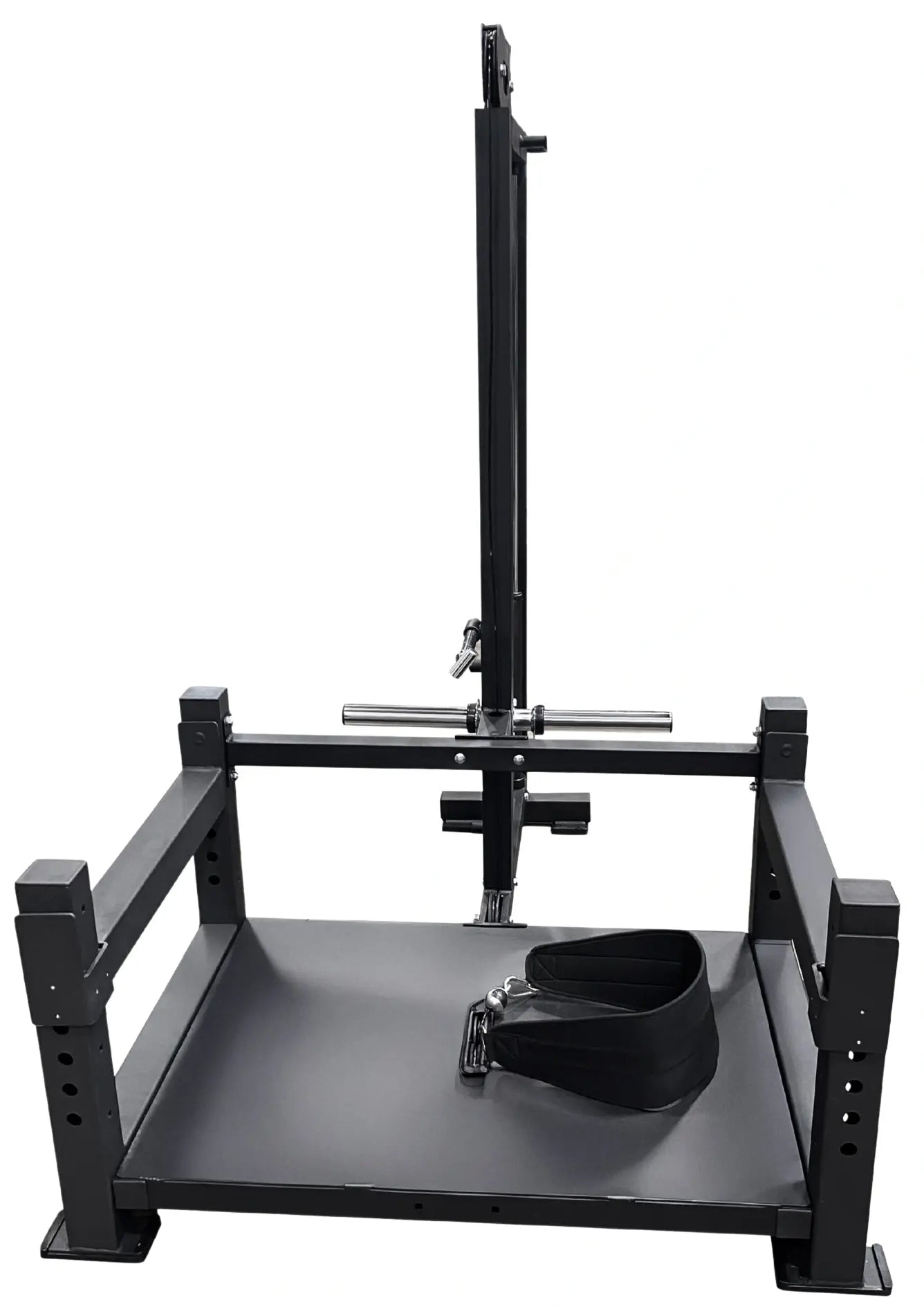 French Fitness - Belt Squat Training Platform Plate Loaded (New) - Front View