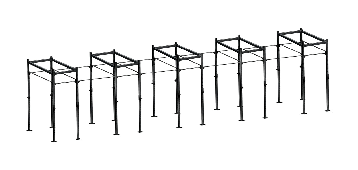French Fitness Free Standing Rig & Rack System 24 (New) Image 5