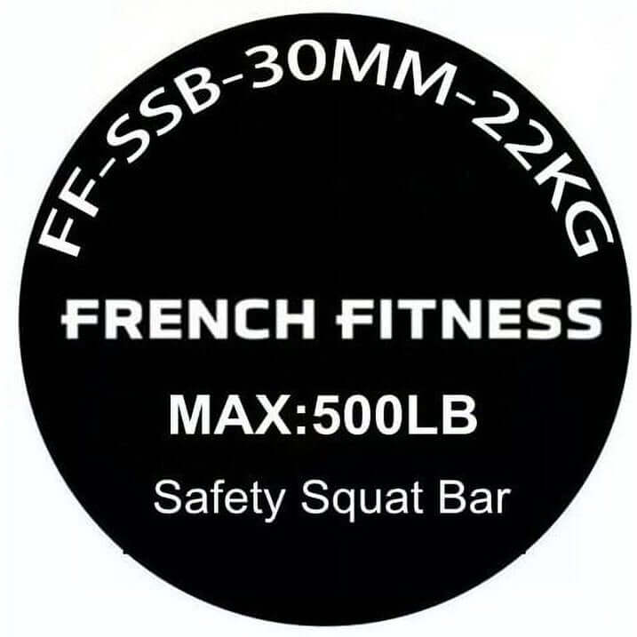 French Fitness Safety Squat Bar (New) Image 4
