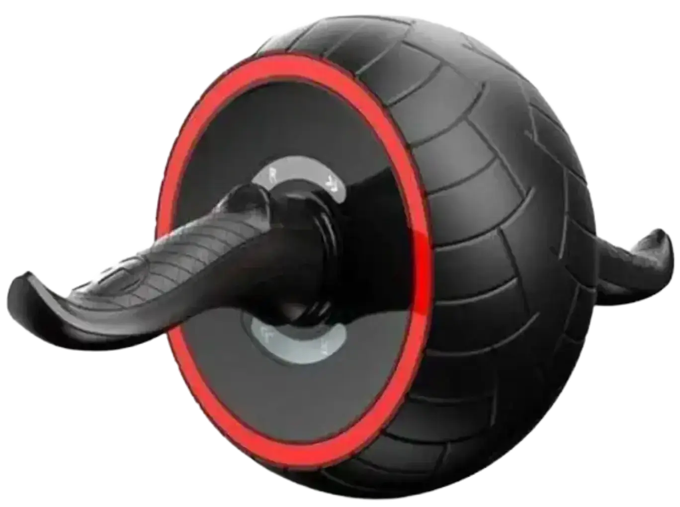 French Fitness - AW4 Ab Exercise Roller Wheel (New) - Angled View