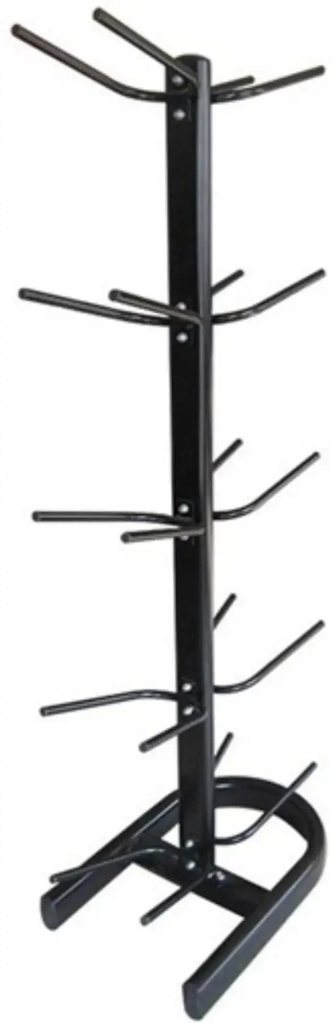 French Fitness Dual Grip Medicine Ball Set of 10 (6 to 25 lbs) w/Rack (New) Image 11