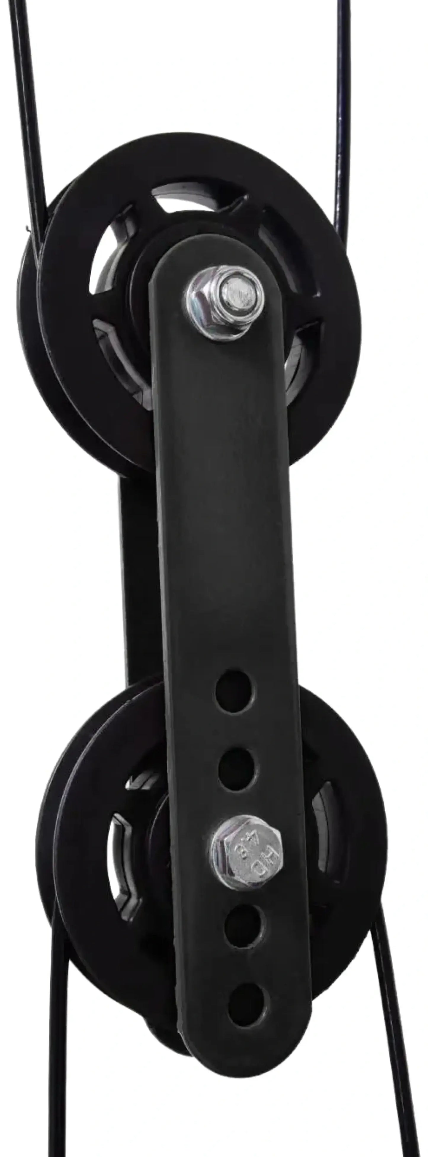 French Fitness Folding Cable Power Rack / Cage - Black (New) Image 22