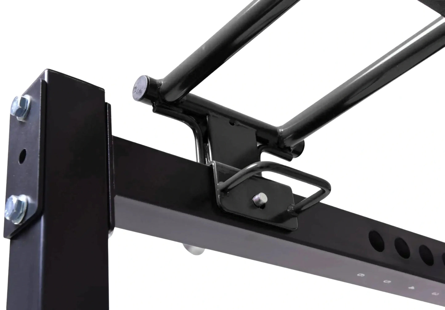 French Fitness Folding Cable Power Rack / Cage - Black (New) Image 18