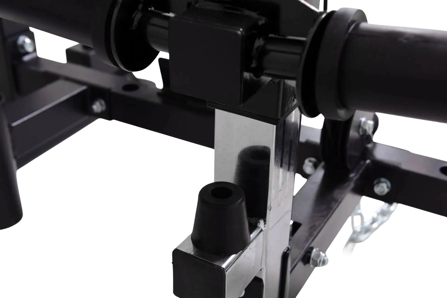 French Fitness Folding Cable Power Rack / Cage - Black (New) Image 10