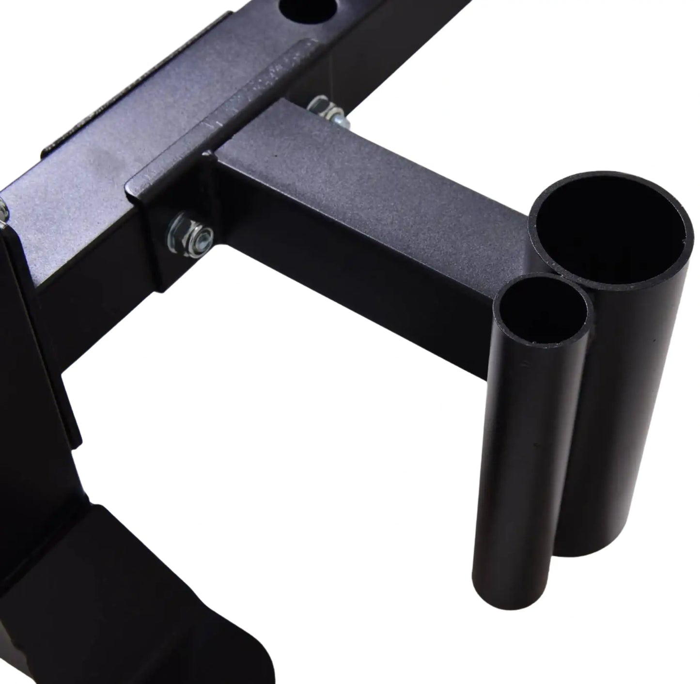 French Fitness Folding Cable Power Rack / Cage, Red/Black (New) Image 25