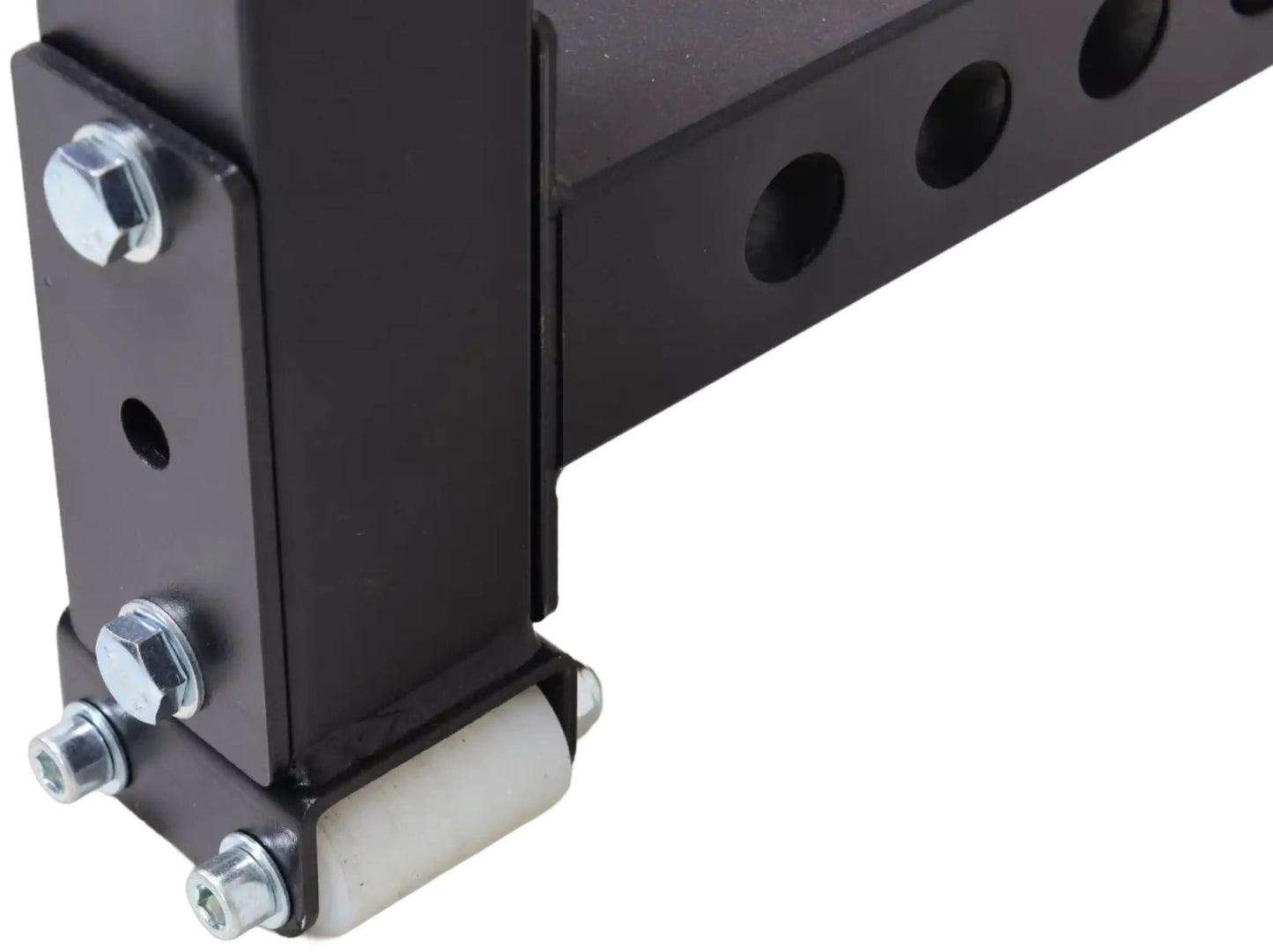 French Fitness Folding Cable Power Rack / Cage, Red/Black (New) Image 24