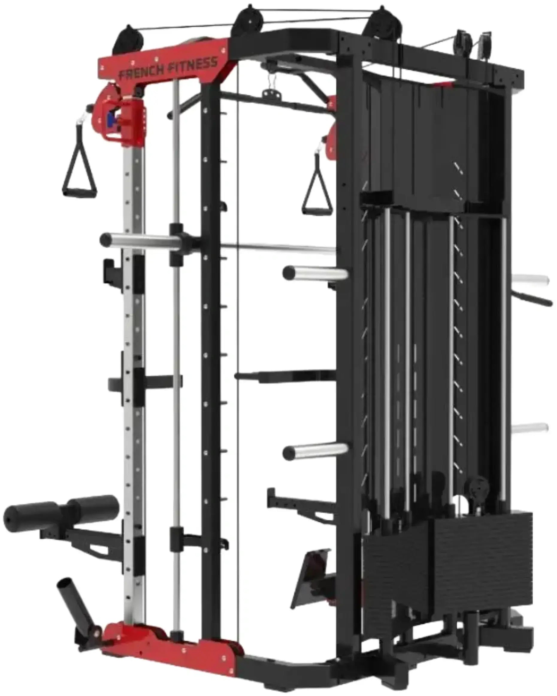 French Fitness FSR60 Smith, Cable, Squat Rack Gym Machine (New) Image 6