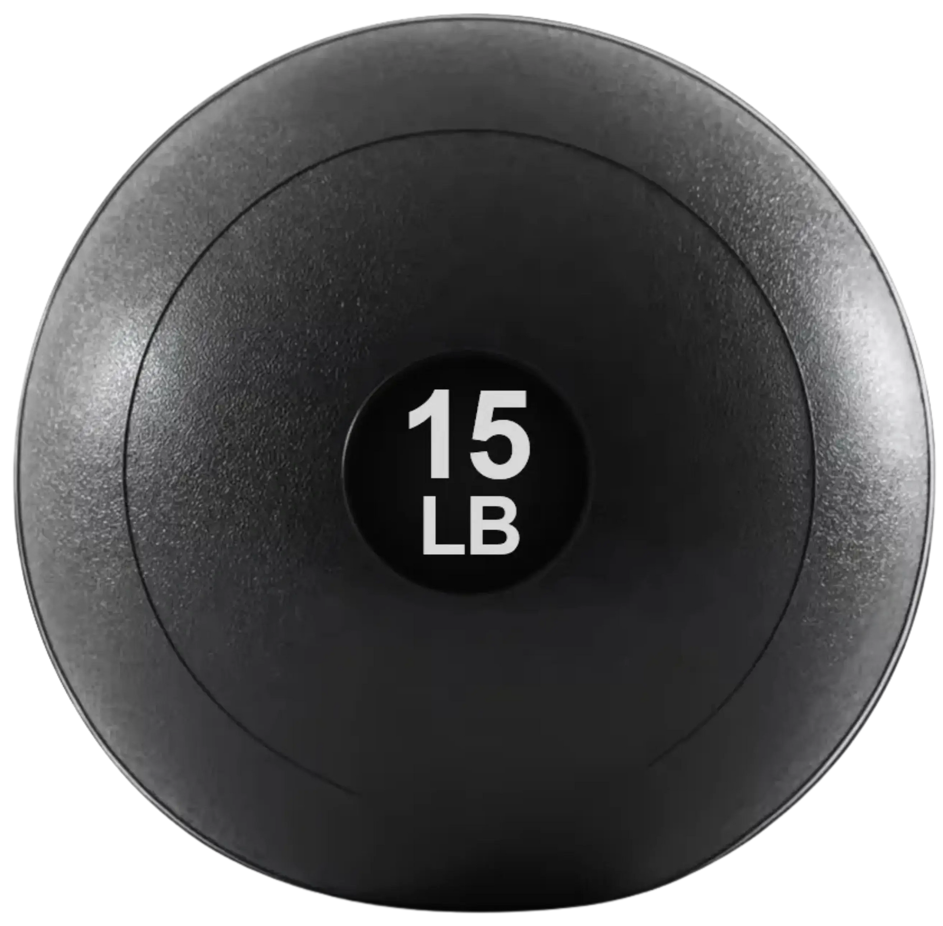 French Fitness - 14" Slam Ball 15 lb Non-Bounce Medicine Ball (New) - Front View