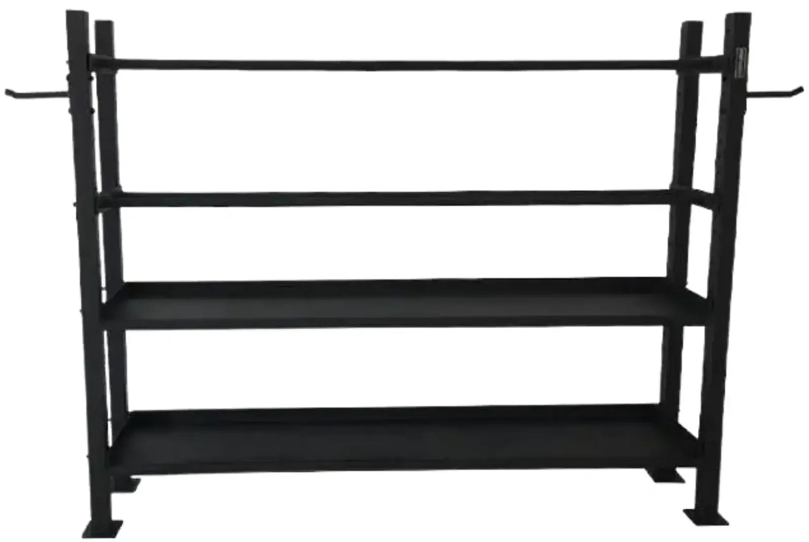 French Fitness 7 ft Combination Universal Storage Rack (New) - Front View