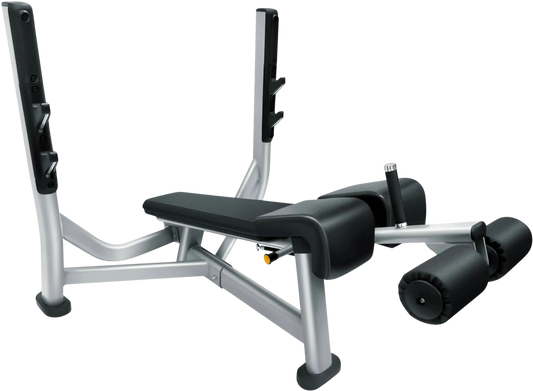 French Fitness FFS Silver Olympic Decline Bench (New) Image