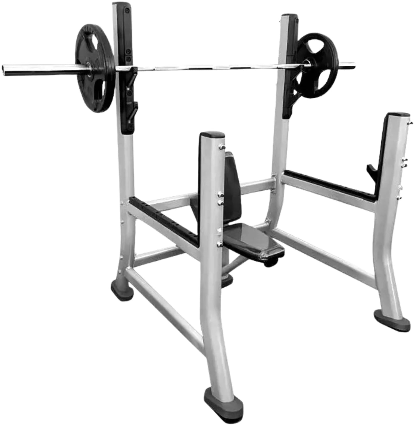 French Fitness FFS Silver Olympic Military Bench (New) Image 3