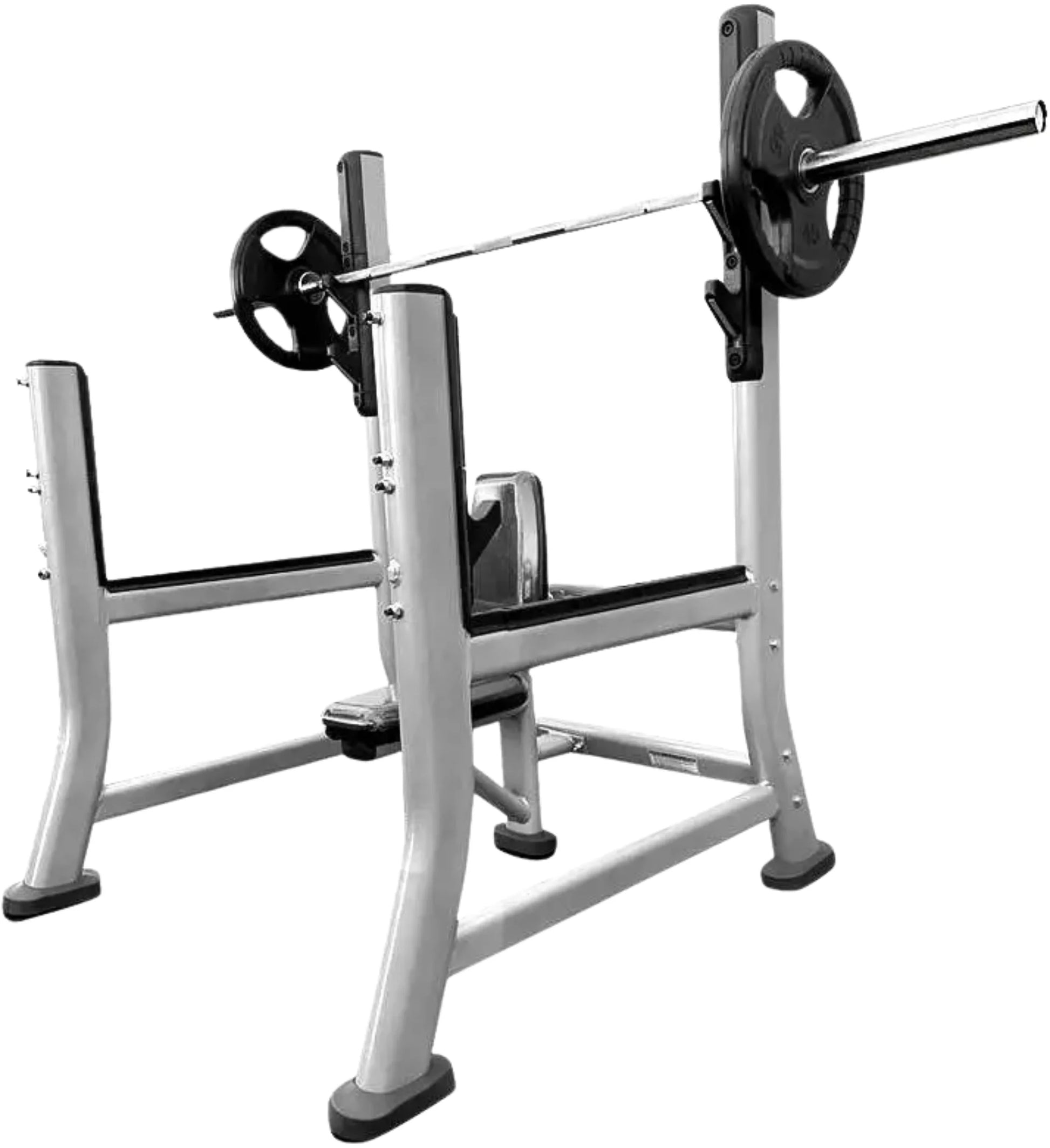 French Fitness FFS Silver Olympic Military Bench (New) Image 2