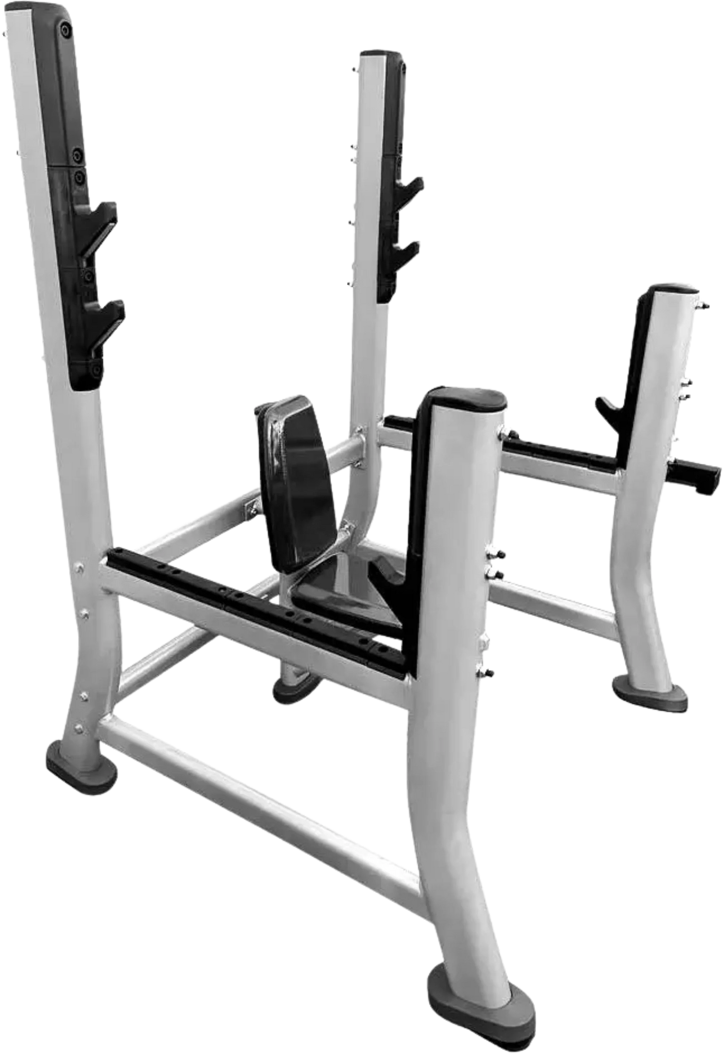 French Fitness FFS Silver Olympic Military Bench (New) Image