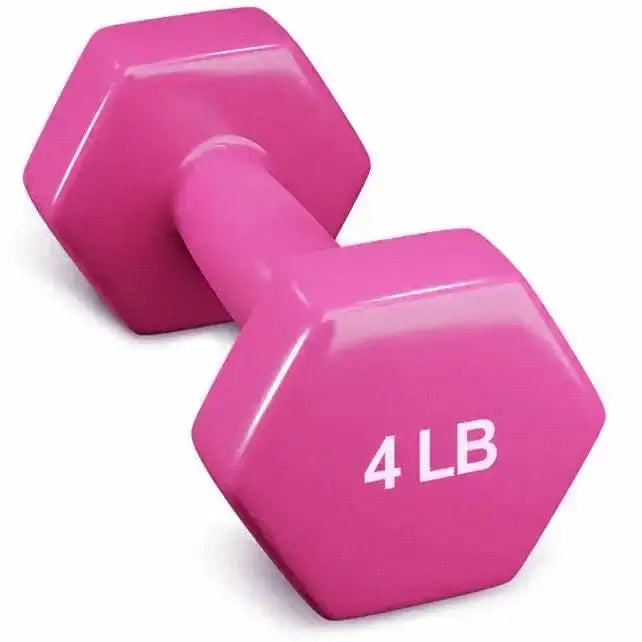French Fitness Colorful Hex Vinyl 48 Pair Dumbbell Set w/ Body-Solid GDR500 Rack (New) Image 7