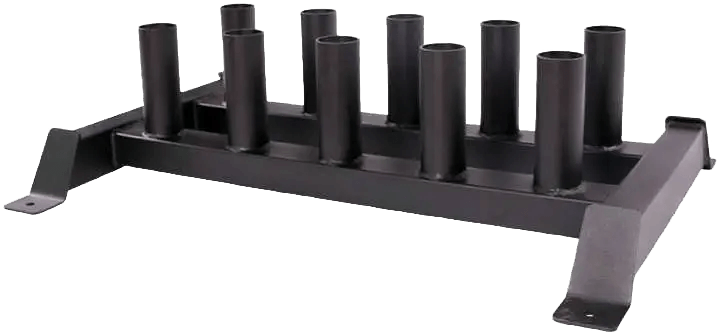 French Fitness Vertical Olympic 10 Bar Rack Holder (New) Image 2