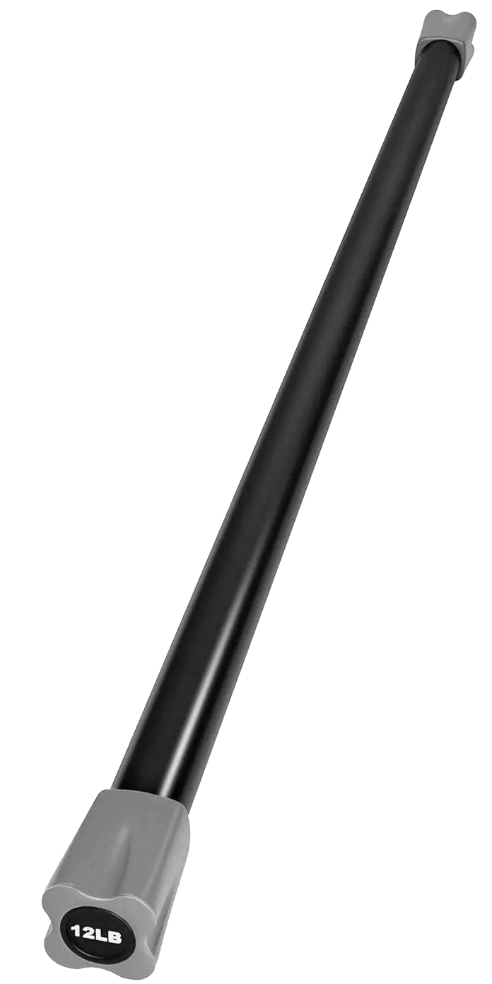 French Fitness Weighted Body Fitness Bar Set of 11 (New) Image 5