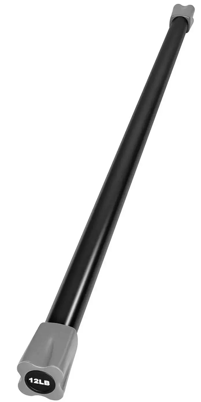 French Fitness Weighted Body Fitness Bar Set of 9 (New) Image 5