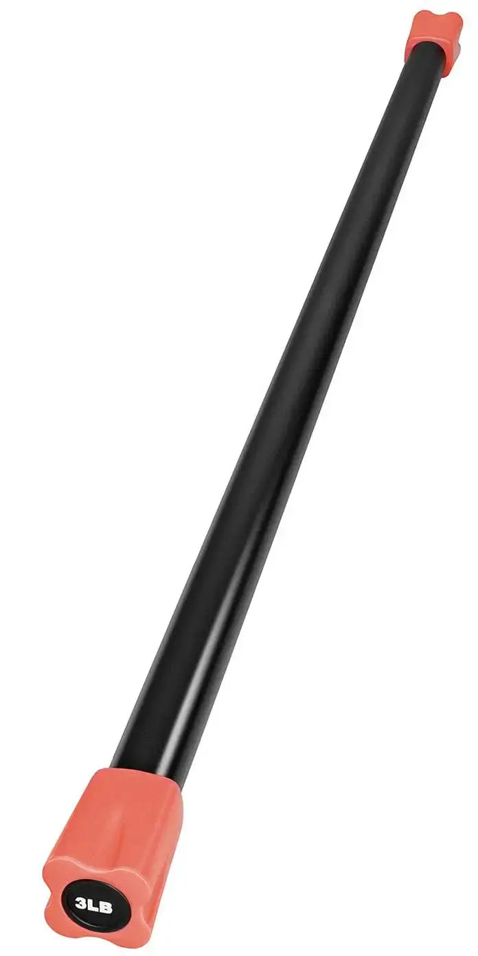 French Fitness Weighted Body Fitness Bar Set of 9 (New) Image 2