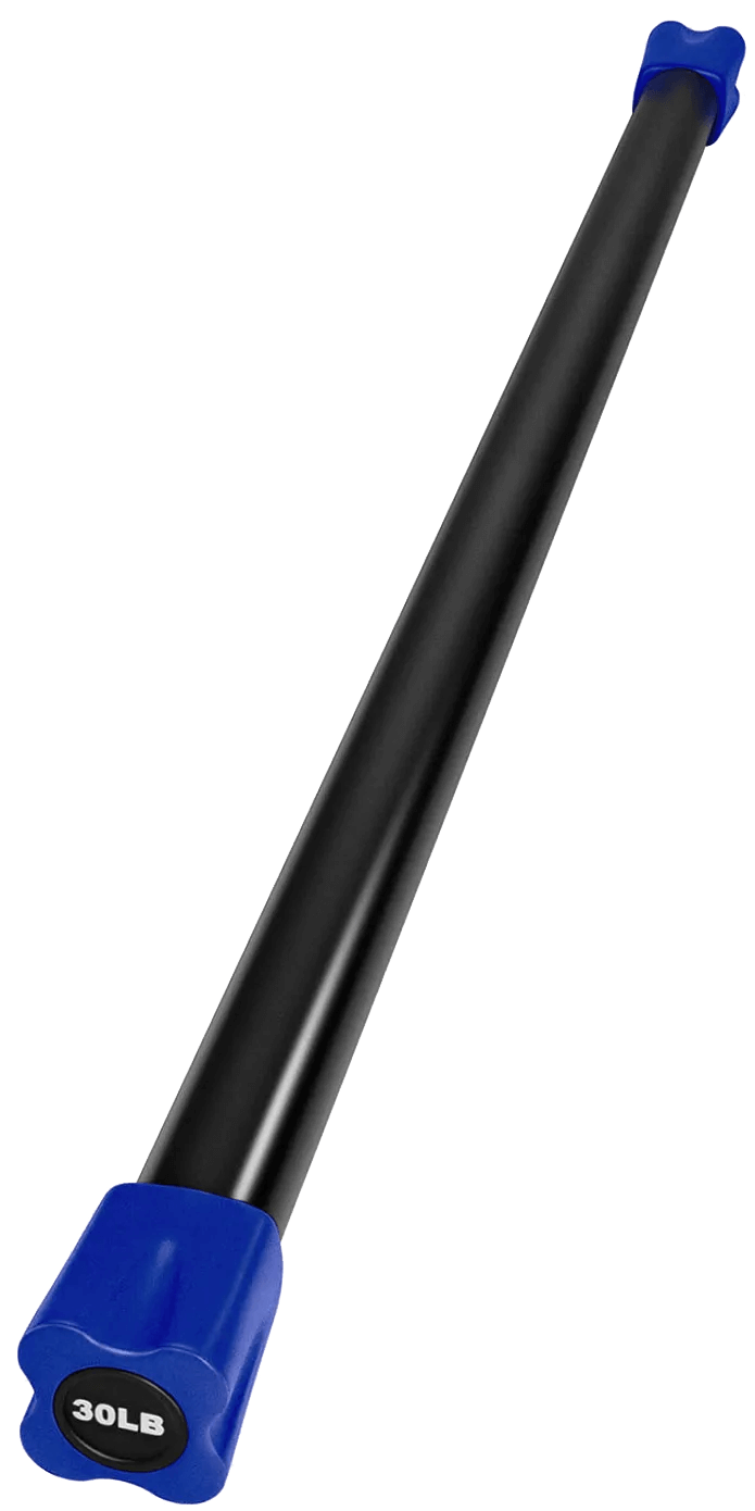 French Fitness Weighted Body Fitness Bar Set of 11 (New) Image 11