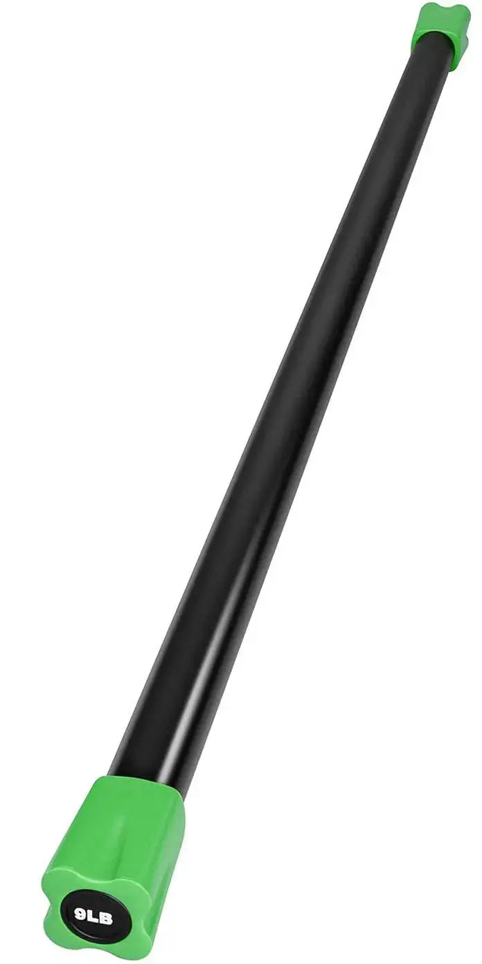 French Fitness Weighted Body Fitness Bar Set of 9 (New) Image 4