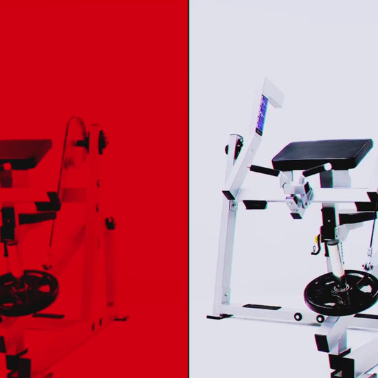  French Fitness Marin Seated Bicep Curl Plate Loaded (New)